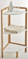 LaRedouteInterieursLINDUSCornerBathroomShelf,Bamboo